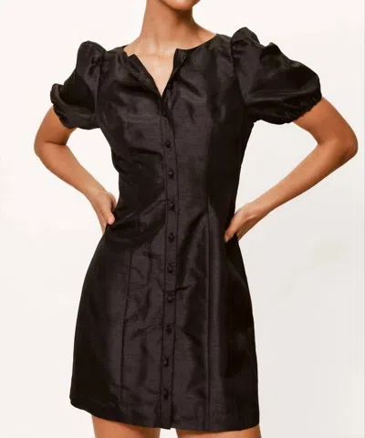 Hutch Cove Dress In Black In Brown