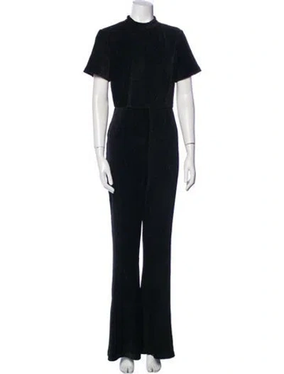 Pre-owned Hutch Crew Neck Jumpsuit In Black