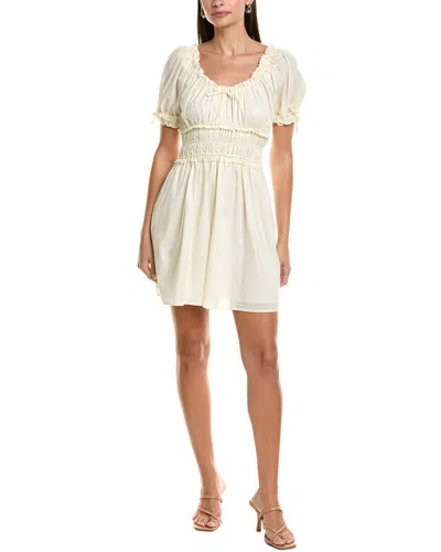 Hutch Deluca Mini Dress In Neutral