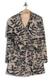 Hutch Dutton Wool-blend Coat In Animal Print