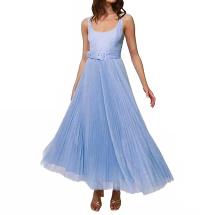 Hutch Effy Cocktail Dress In Peri In Blue