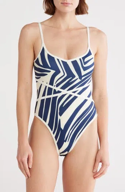Hutch Elia One-piece Swimsuit In Blue