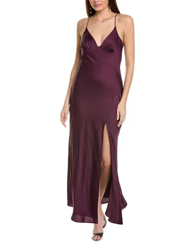 Hutch Emaline Maxi Dress In Purple