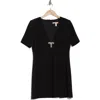Hutch Embellished Bow Front Shift Dress