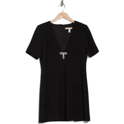Hutch Embellished Bow Front Shift Dress