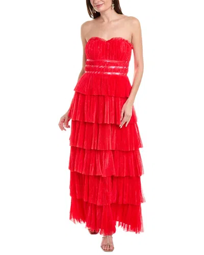 Hutch Evi Gown In Red