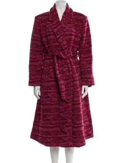 Pre-owned Hutch Faux Fur Coat W/ Tags In Pink