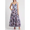 Hutch Plus Size Arden Long Dress In Multi