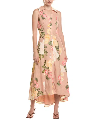 Hutch Florantina Maxi Dress In Brown