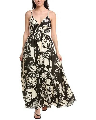 Hutch Flores Dress In Yellow