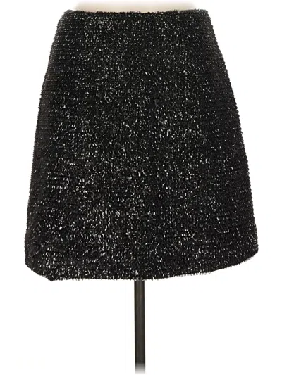 Pre-owned Hutch Formal Skirt In Black