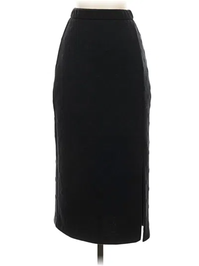 Pre-owned Hutch Formal Skirt In Black