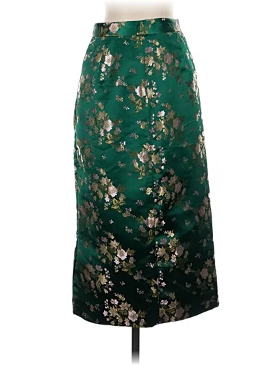 Pre-owned Hutch Formal Skirt In Green