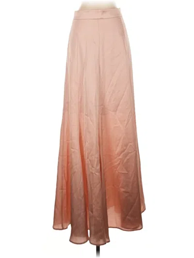 Pre-owned Hutch Formal Skirt In Tan