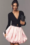 Hutch Full Pleated Bubble Mini Skirt