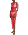 Hutch Grazi Cover-up In Red