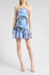 HUTCH HUTCH HALTER MINIDRESS