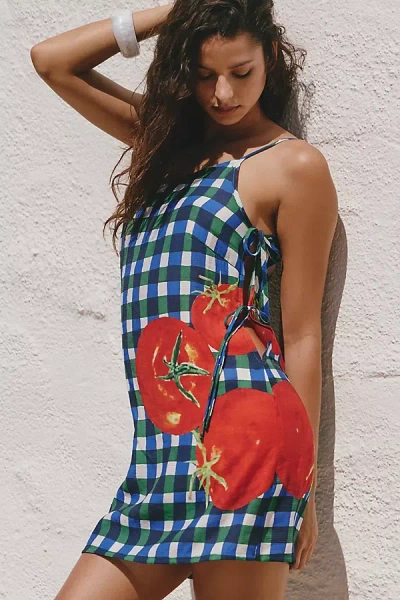 Hutch Hazy Mini Cover-up Dress In Multi