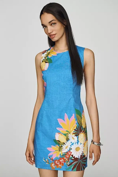 Hutch Janesta Mini Dress In Blue
