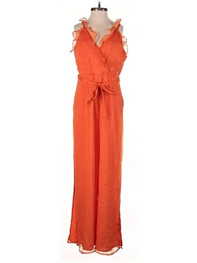 Pre-owned Hutch Jumpsuit In Orange
