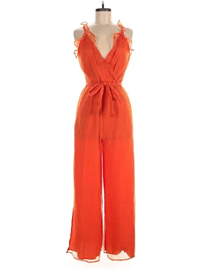 Pre-owned Hutch Jumpsuit In Orange