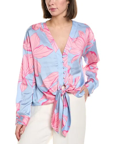 Hutch Kass Blouse In Blue