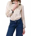 Hutch Kodie Top In Champagne In Gold