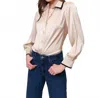 Hutch Kodie Top In Champagne In Neutral