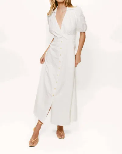 Hutch Laurel Dress In White