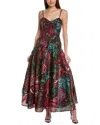 Hutch Lietta Drop Waist Dress In Black
