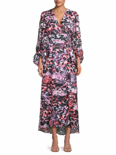 Hutch Lindie Maxi Dress In Blush Seaside