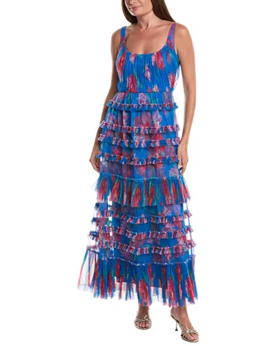 Hutch Lindsey Gown In Blue