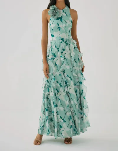 Hutch Loulou Maxi Dress In Green