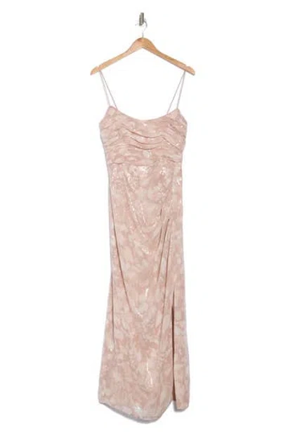 Hutch Luxe Slipdress In Sand