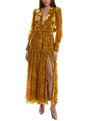 Hutch Malta Maxi Dress In Yellow