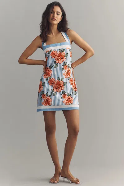 Hutch Maren Halter-neck Mini Dress In Multi