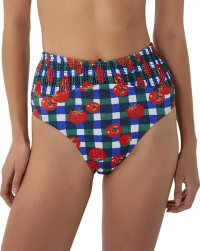 Hutch Marin Swim Bottom In Animal Print