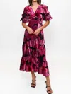 Hutch Marisol Midi Dress In Multi