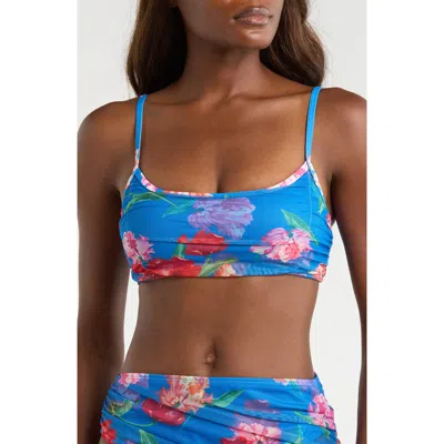 Hutch Mazina Bikini Top In Blue