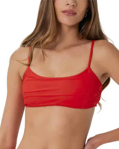 Hutch Mazina Swim Top In Red