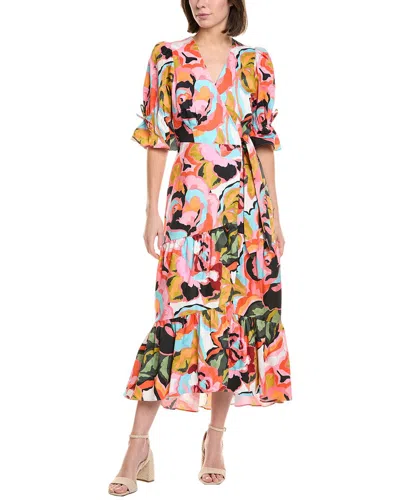 Hutch Midi Dress In Multi