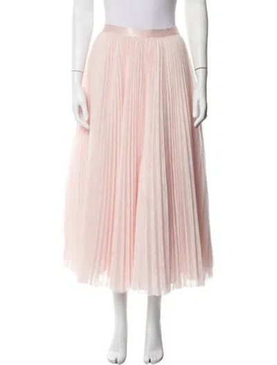 Pre-owned Hutch Midi Length Skirt In Pink