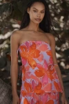HUTCH NIXIE STRAPLESS COVER-UP TOP