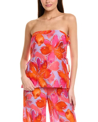 Hutch Nixie Strapless Cover-up Top In Pink