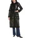 Hutch Ozzie Coat In Black