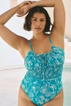 Hutch Plus Serita One-piece Swimsuit In Blue