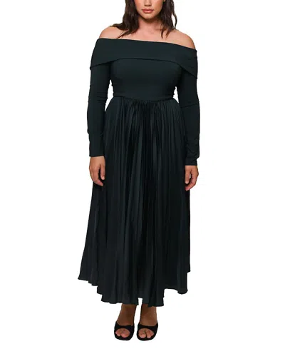 Hutch Plus Size Blythe Dress In Green