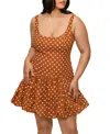 Hutch Plus Size Lowry Drop-wasit Bubble Dress