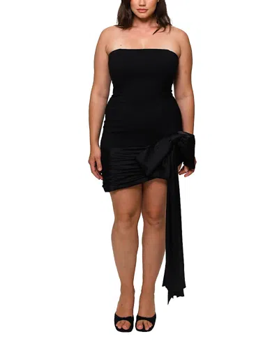 Hutch Plus Size Sloane Dress In Black