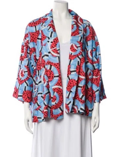 Pre-owned Hutch Printed Jacket In Multi